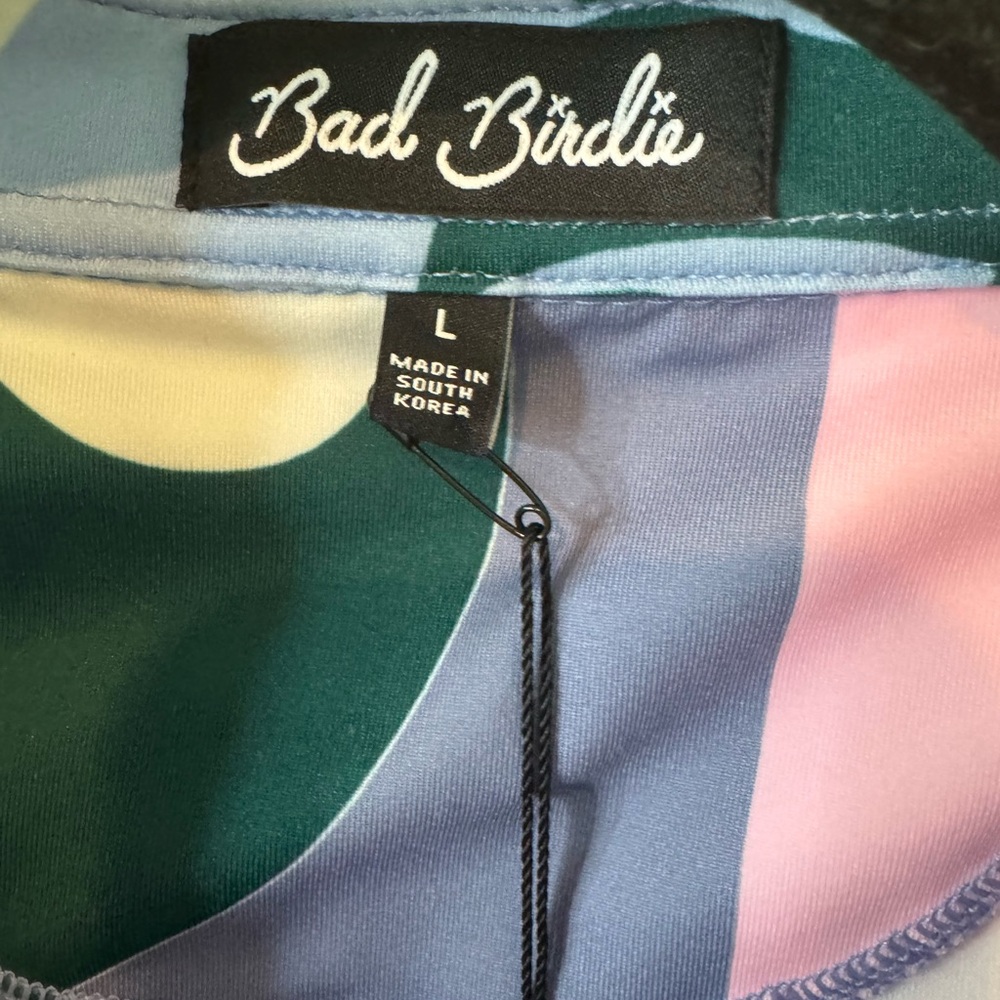 Bad Birdie Pink and Purple Sleeveless Golf/pickleball Top - Picture 6 of 10